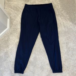 Lululemon lightweight joggers: dark blue, size medium